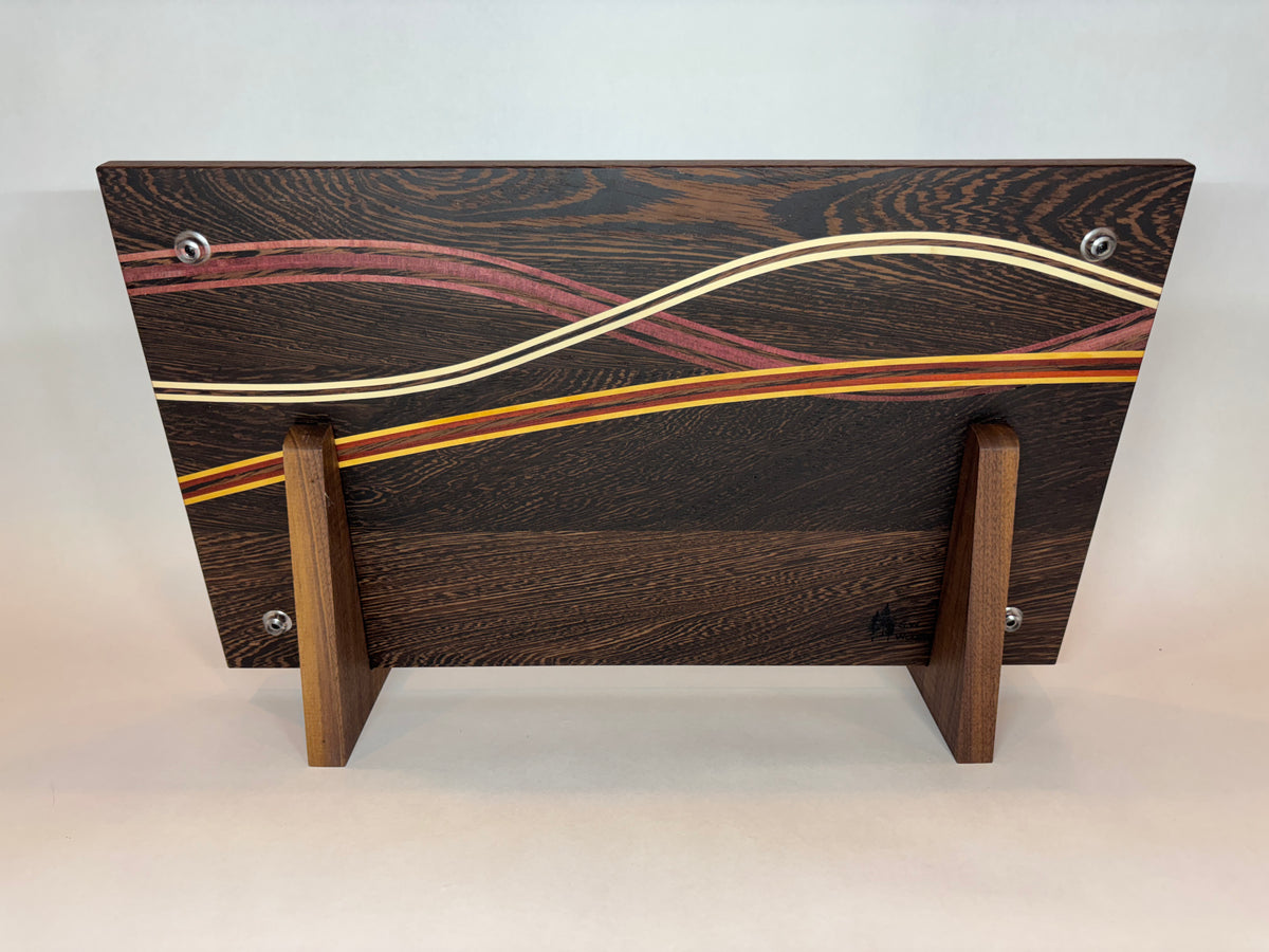 Walnut Cutting Board Stand